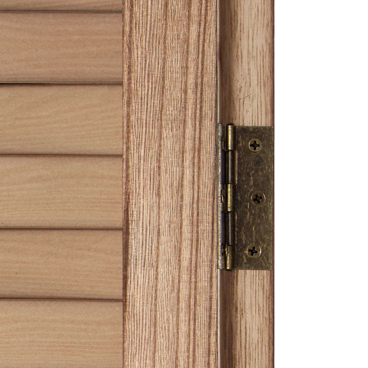 PARAVENT 3-tlg. 120/170 cm Braun Rattan geflochten - Braun, Holz (120/170/2cm) - Homestyle4u