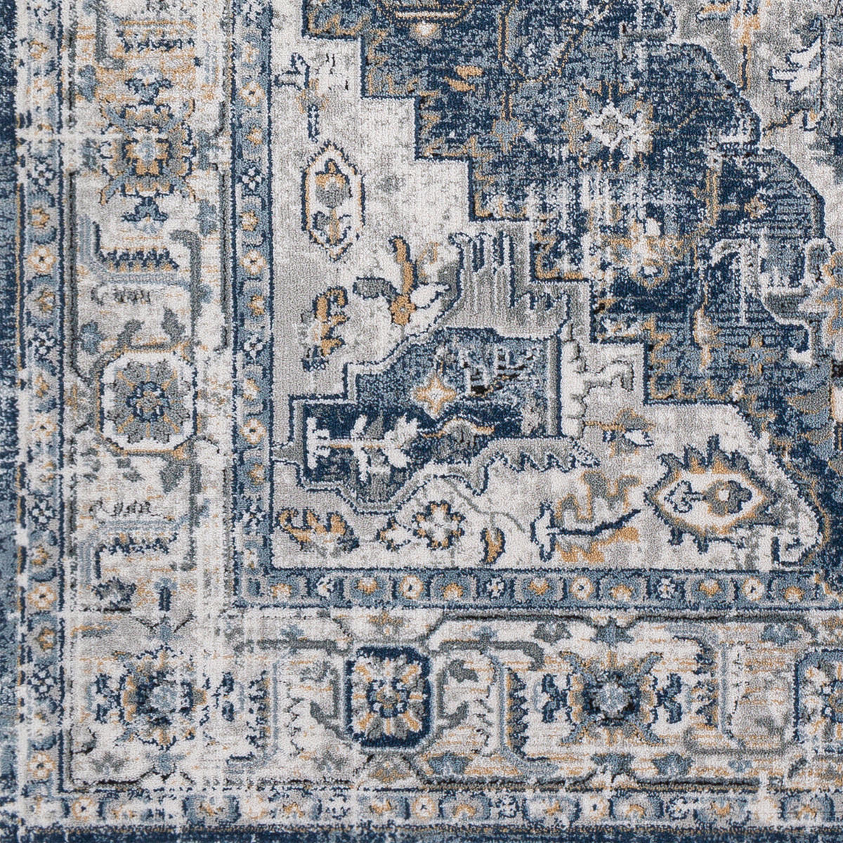 VINTAGE-TEPPICH 200/275 cm Blau - Blau, Naturmaterialien/Textil (200/275cm) - LIVABLISS