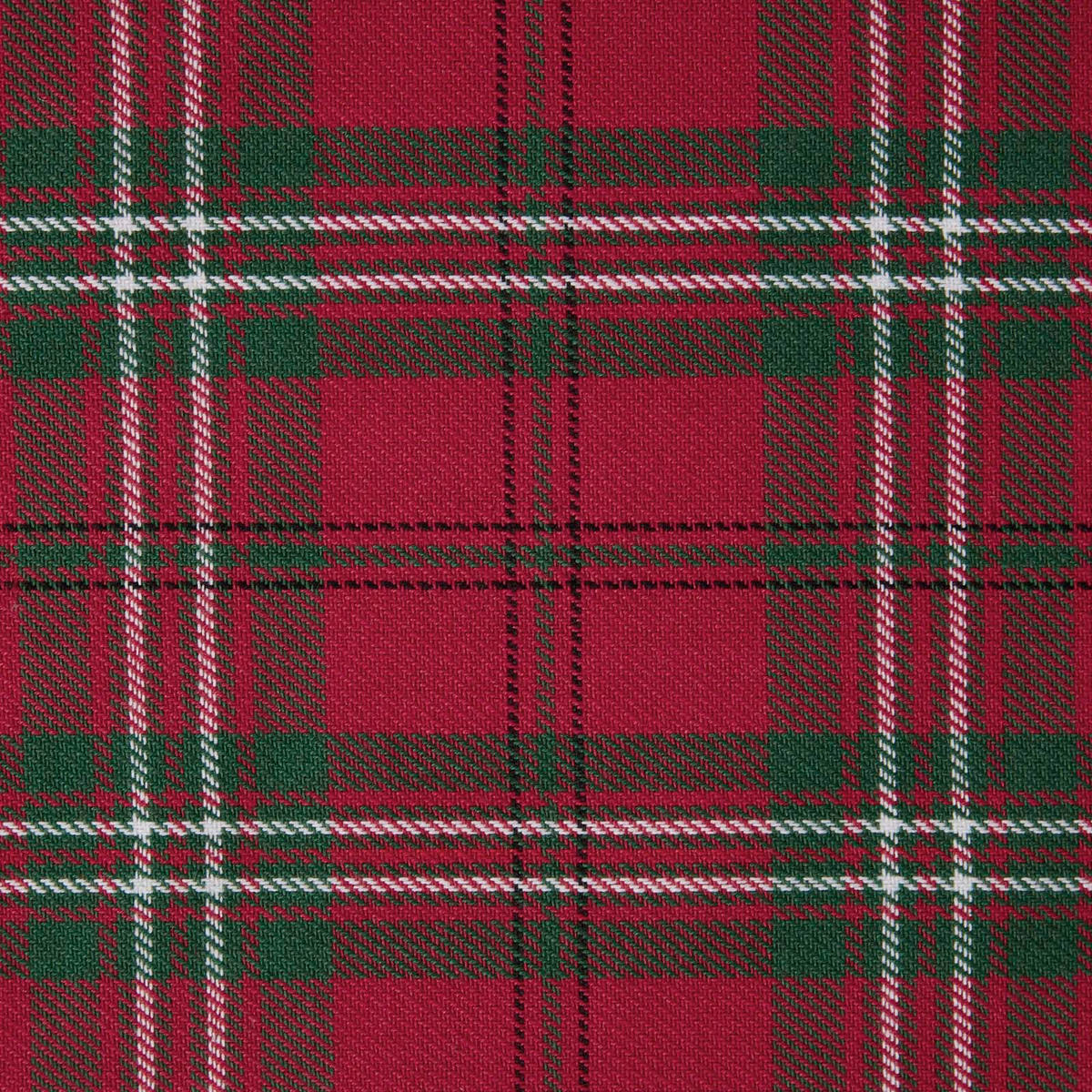BAUMWOLLSTOFF Meterware Schottenkaro Edward rot-grün, 150 cm - Rot, Textil (150/100cm) - Homescapes