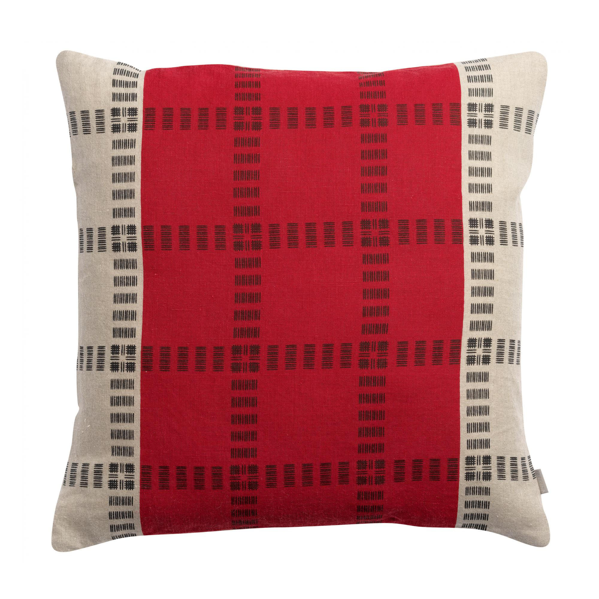 DEKOKISSEN Zeff Eden grosielle 45 x 45 cm - Rot, Textil (45/45cm) - Vivaraise