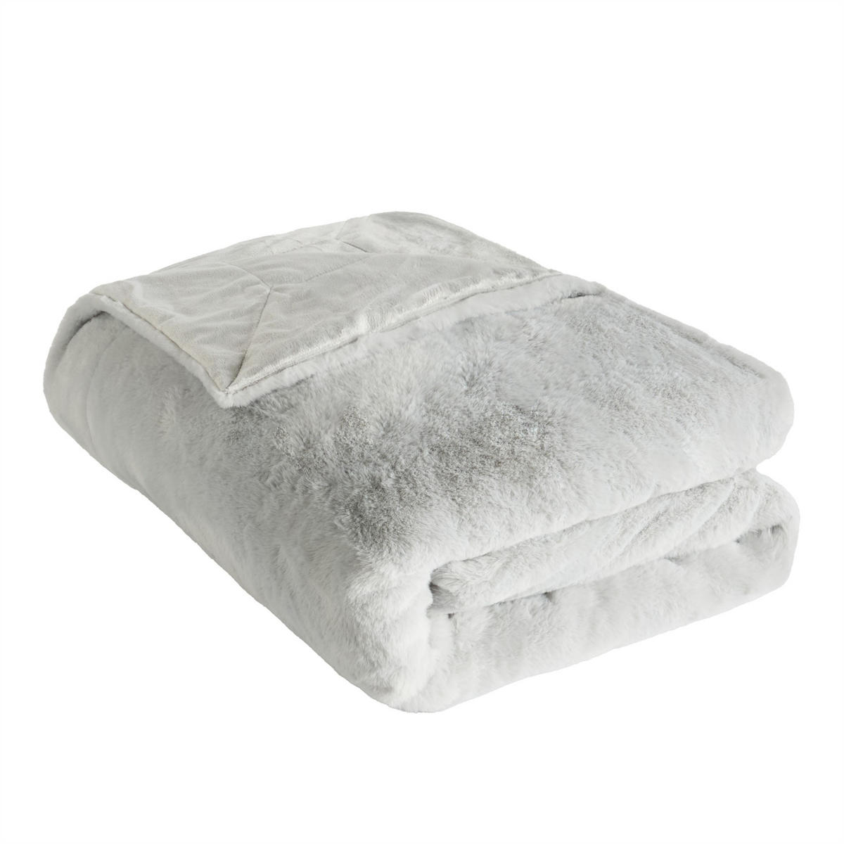 TAGESDECKE Marolina - Hellgrau, Textil (200/220cm) - home&you