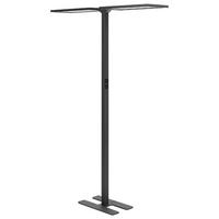 STEHLAMPE Sculptor 30/135/197 cm - Schwarz, Metall (30/135/197cm) - Beliani