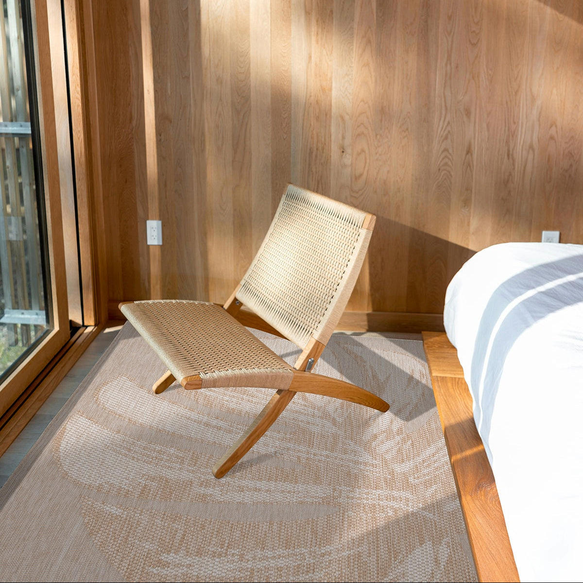 TEPPICH für Innen und Außen mit Skulptureffekt bruin - Braun, Textil (200/290cm) - AFK Living