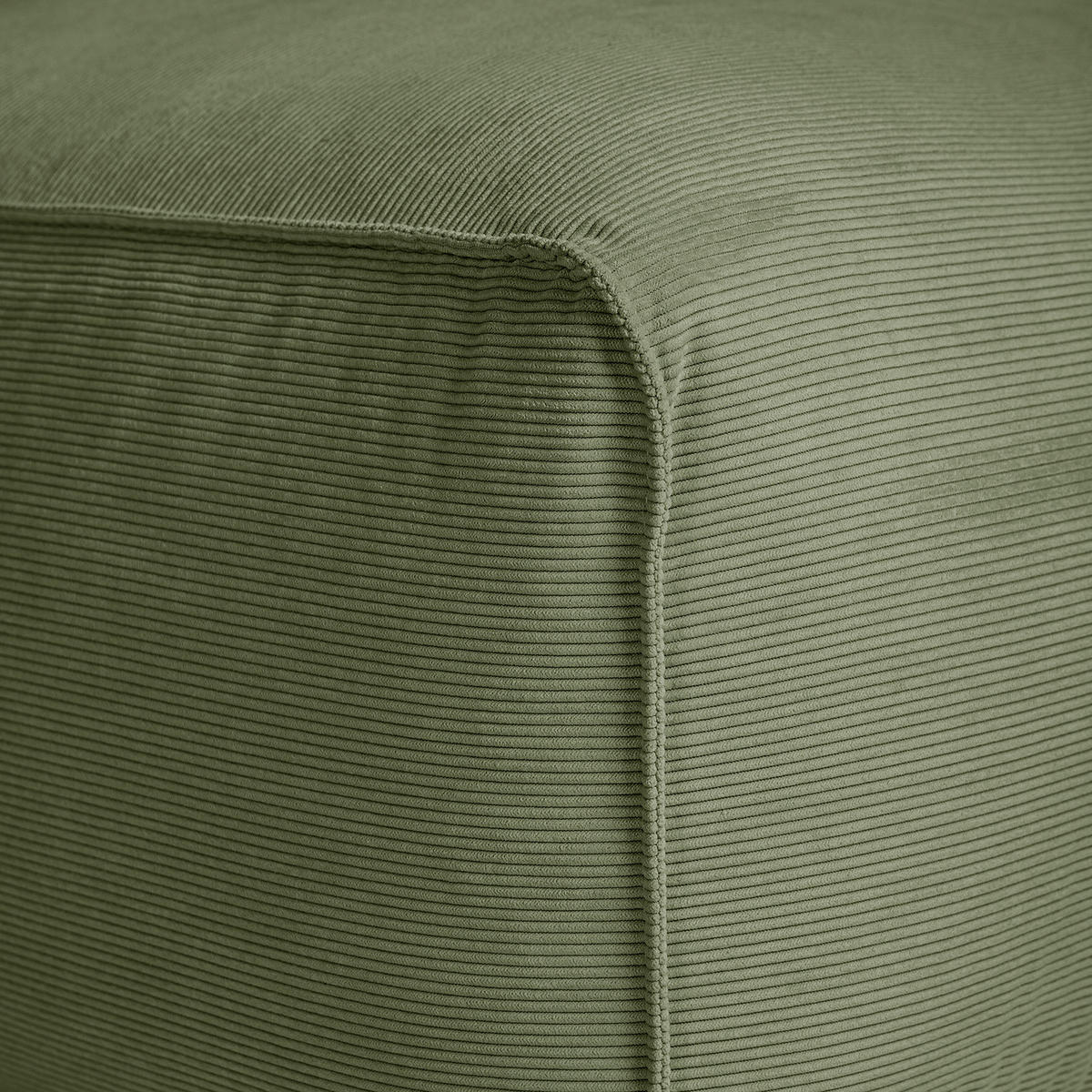 3-SITZER ECKSOFA mit Longchair - Dunkelgrün/Schwarz, Kunststoff/Textil (317/173cm) - home24