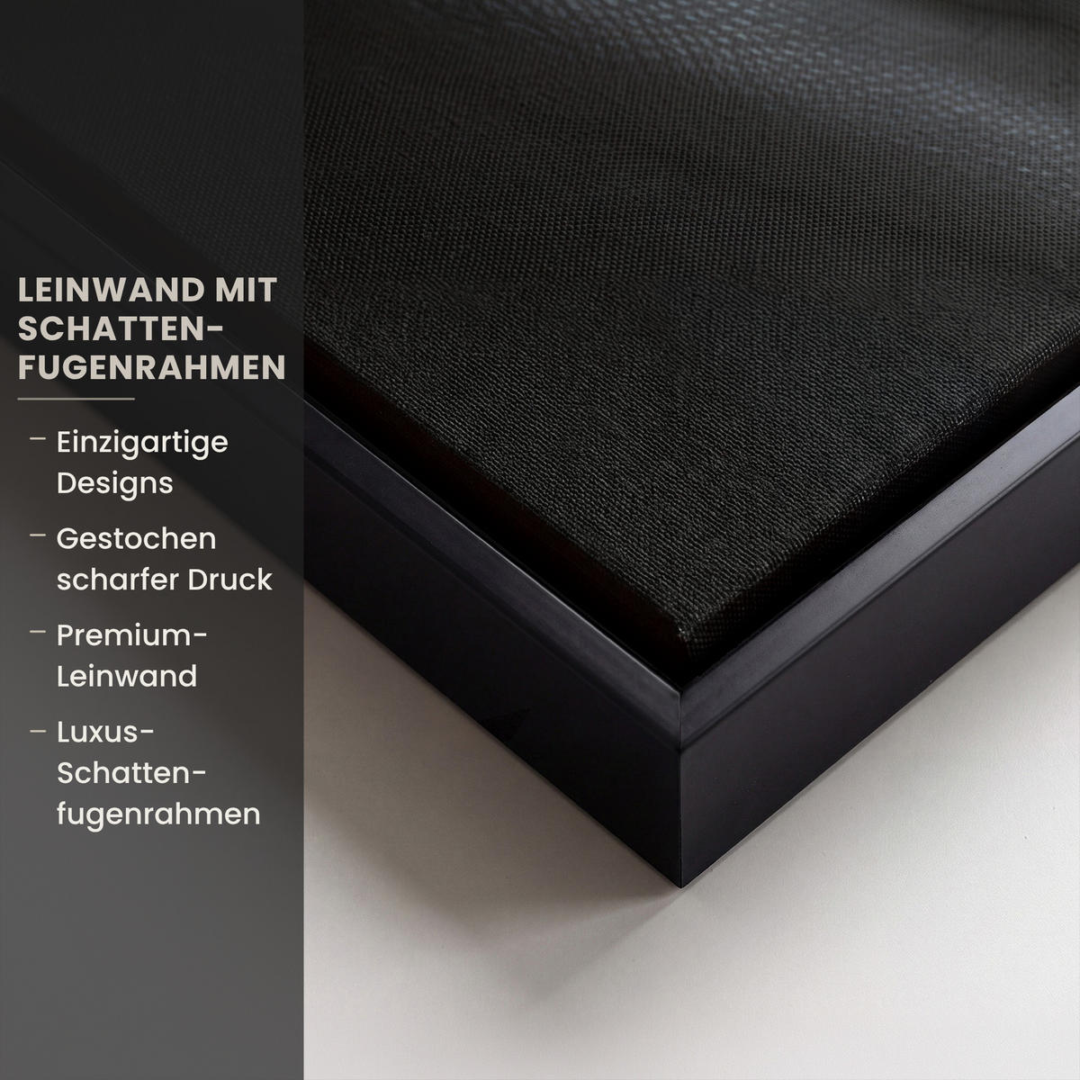 LEINWAND Bilder mit Rahmen - Frau - Gold - Porträt - Schwarz-Weiß - Luxus - 70x50 - Hellblau, Textil (70/50cm) - MuchoWow