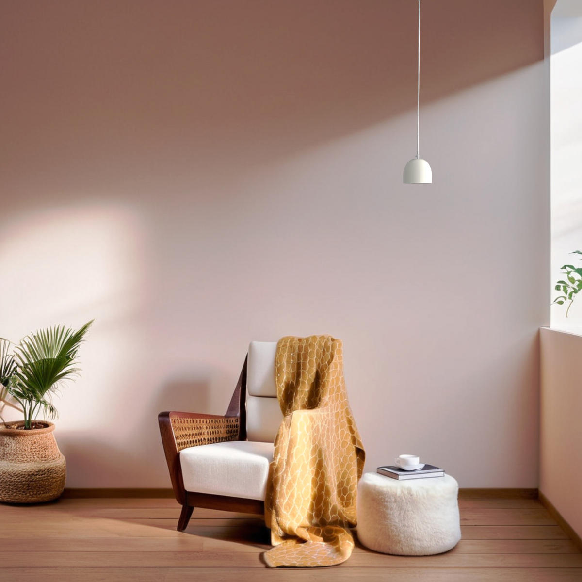 HÄNGELEUCHTE - Weiß Hochglanz, Metall (10/8/120cm) - Lumicom