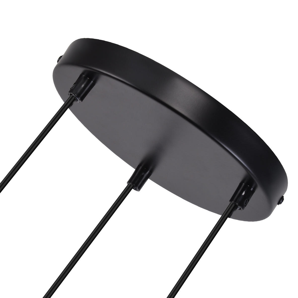 PENDELLEUCHTE Flamgard 20/10.5/140 cm - Schwarz, Metall (20/10.5/140cm) - ZMH
