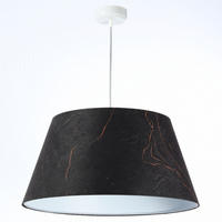 HÄNGELEUCHTE Bunt 50/27 cm - Schwarz, Kunststoff (50/1/27cm) - ONZENO