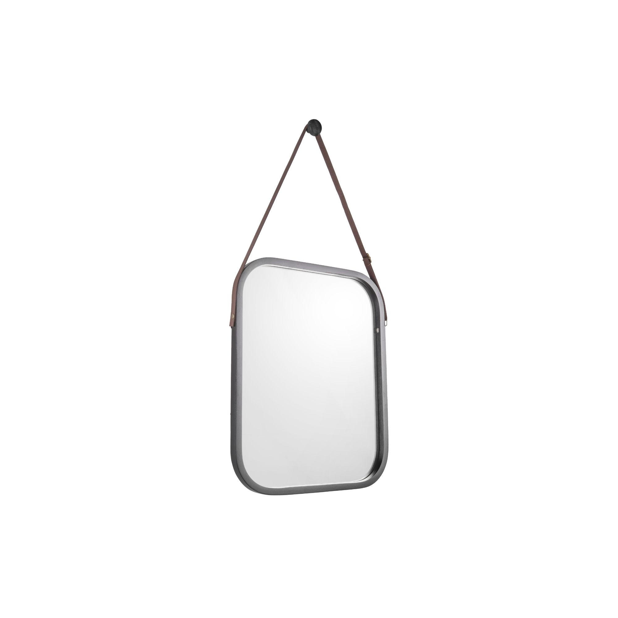 SPIEGEL Idyllic Schwarz /33/40.5 cm - Schwarz, Holz (33/40.5/1.5cm) - Present Time
