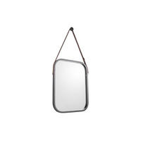SPIEGEL Idyllic Schwarz /33/40.5 cm - Schwarz, Holz (33/40.5/1.5cm) - Present Time