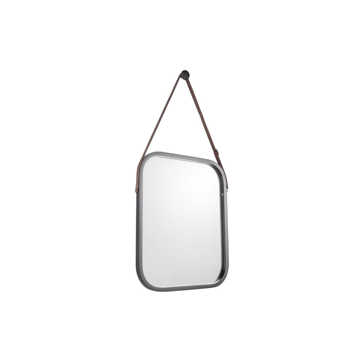 SPIEGEL Idyllic Schwarz /33/40.5 cm - Schwarz, Holz (33/40.5/1.5cm) - Present Time