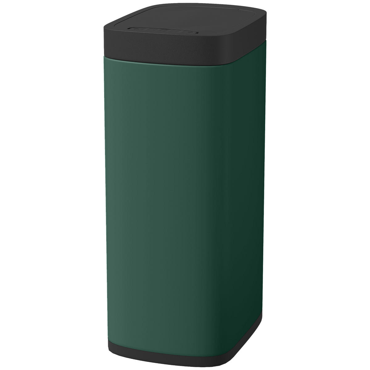MÜLLEIMER SENSOR 50L BERÜHRUNGSLOS METALL 35,5/26,5/68 CM - Dunkelgrün, Metall (26.5/68/35.5cm) - Rolipo