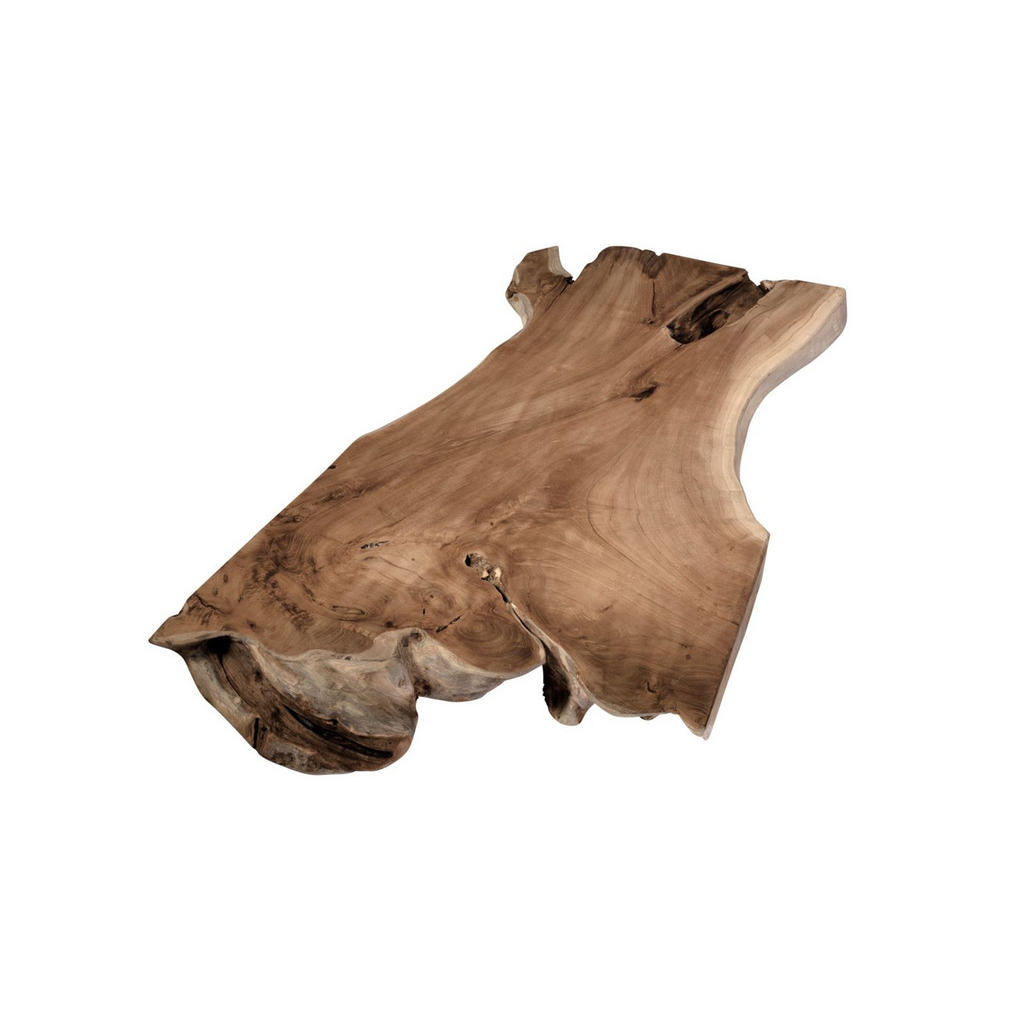 Thumbnail - SAM Couchtisch, Beige, Holz, Echtholz,Teakholz, Rechteckig,Rechteckig, Rundrohr, 120x40x80 cm, Wohnzimmer, Wohnzimmertis...