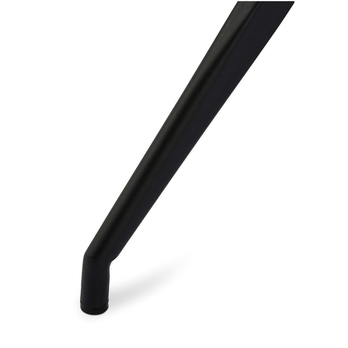 STUHL-SET 2 Stück in Kunstleder - Schwarz/Braun, Textil/Metall (48/85/57cm) - Furnhouse