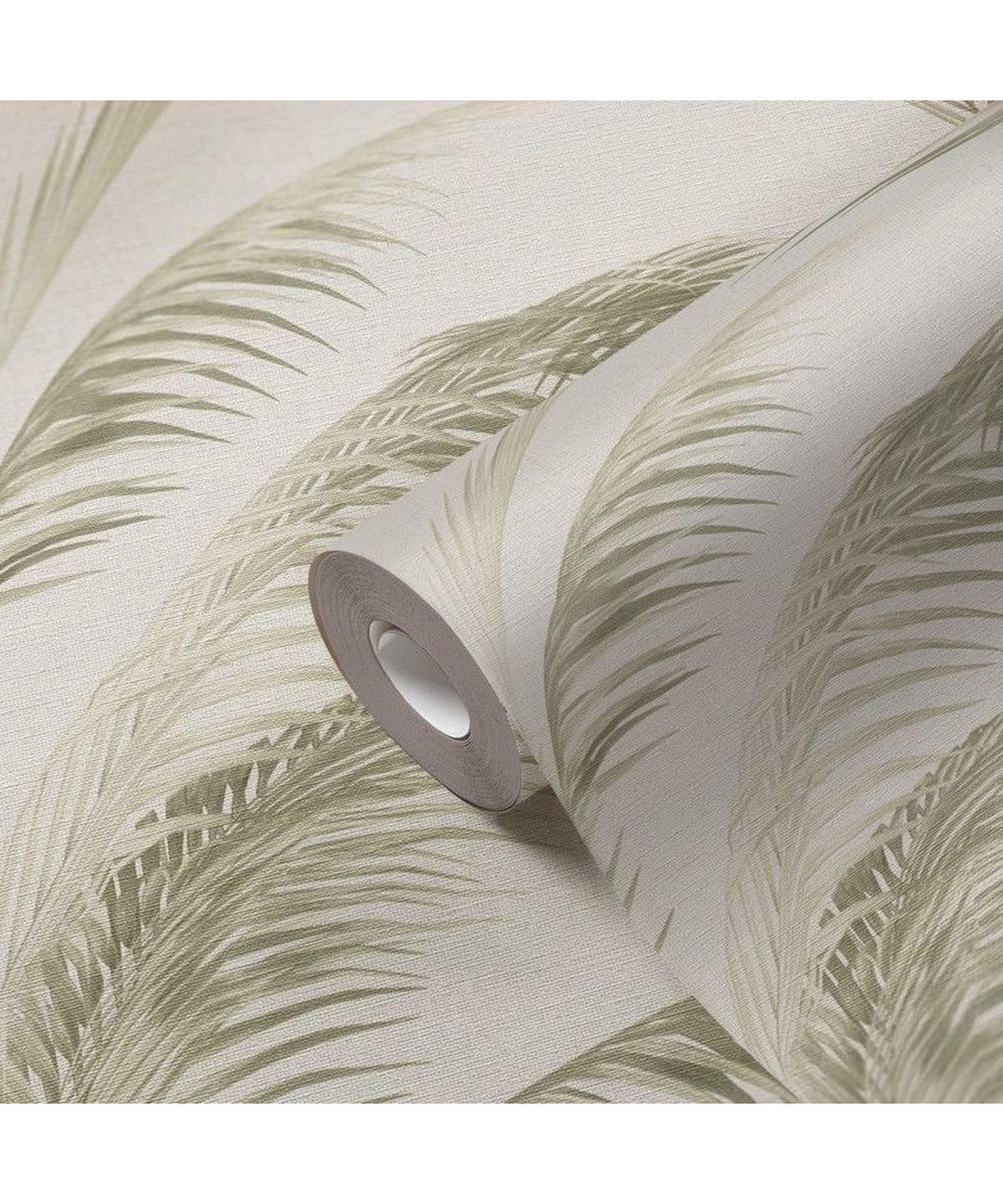 VLIESTAPETE Grün 53/1005 cm - Grün, Textil (53/1cm) - KUNSTLOFT