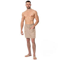 BADEMANTEL, Einheitsgröße, 100% Baumwolle, Grau - Grau, Textil (Einheitsgrößenull) - Zollner