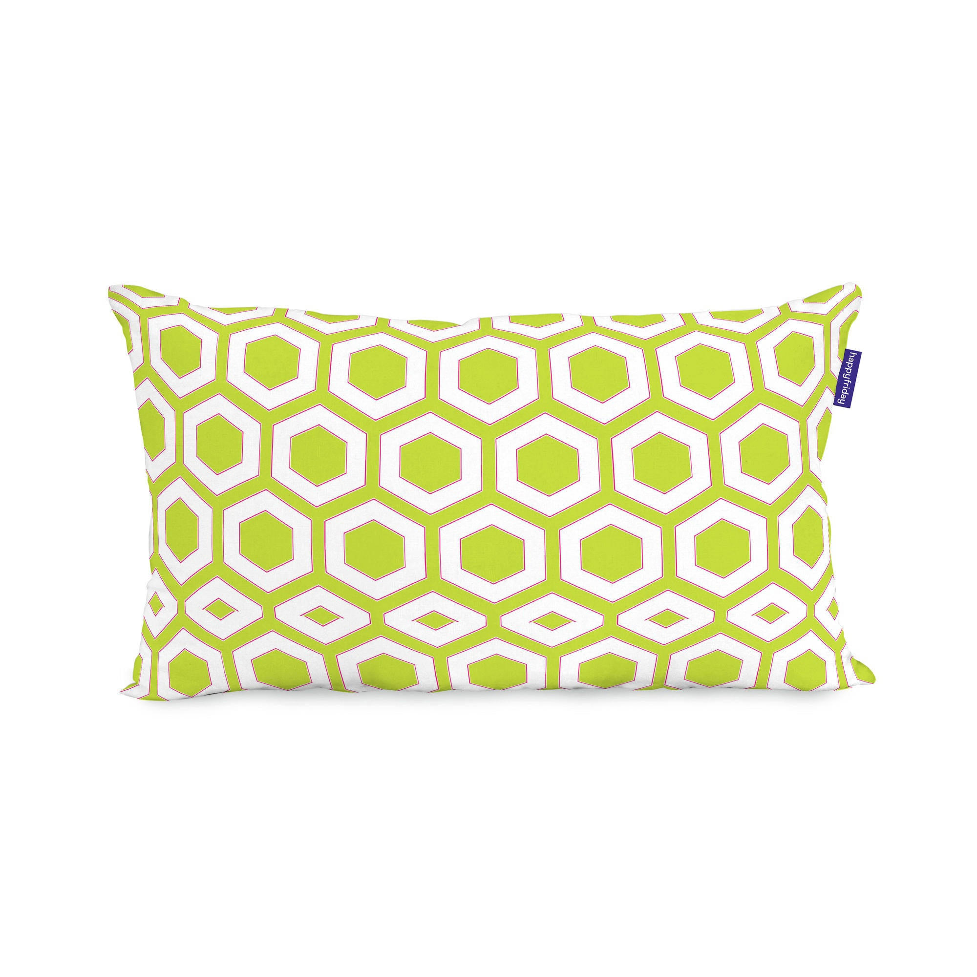 KISSENBEZUG cassia 50x50 + 50x30 cm mehrfarbig - Multicolor, Textil (50/50cm) - Happy Friday