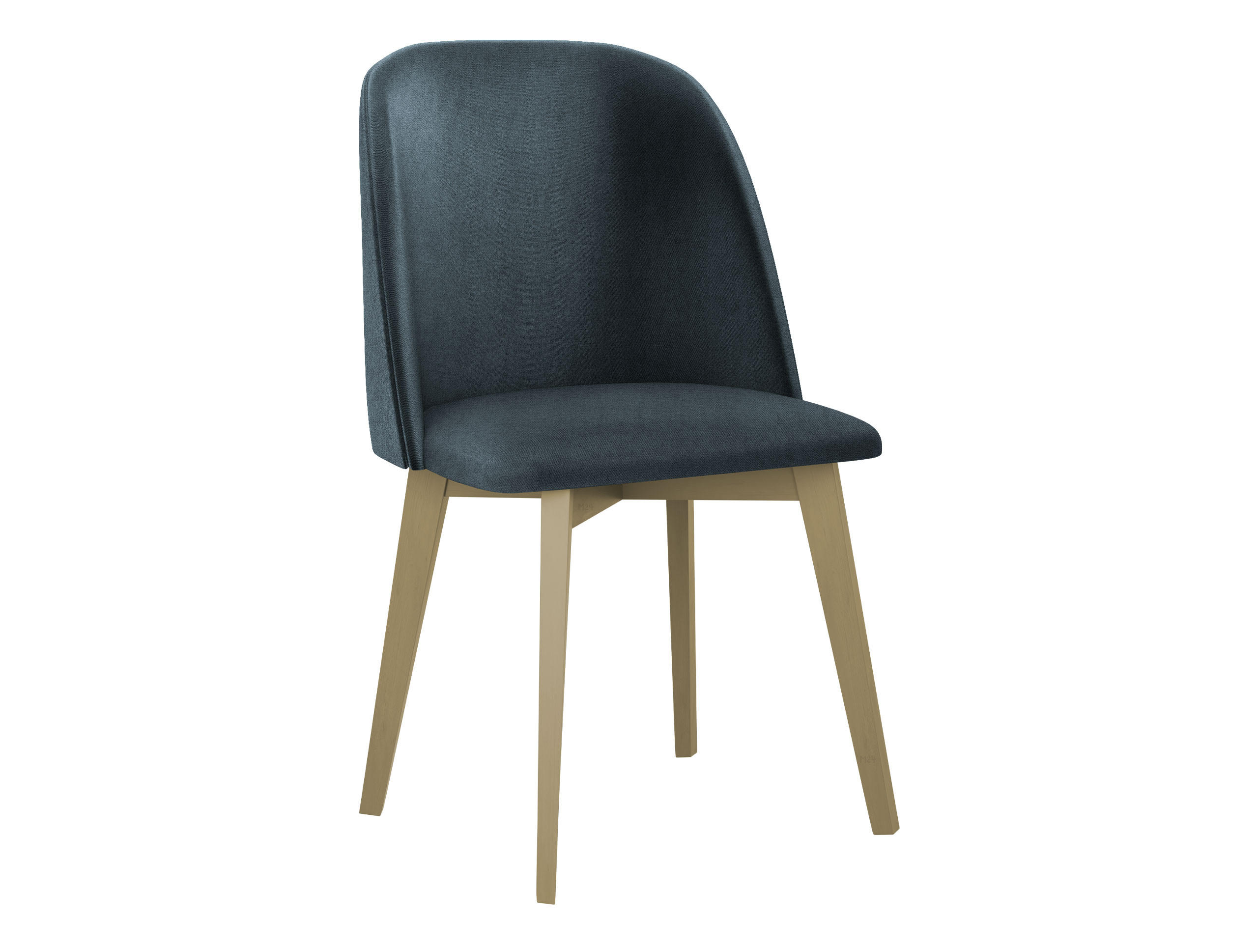 STUHL Monti 3, Holzfarbe: Sonoma - Eichefarben/Blaugrau, Holz (48/83/55cm) - MIRJAN24