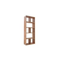 BÜCHERREGALE MOSAICO 75 / 198 / 34 cm Eichefarben - Eichefarben, Holzwerkstoff (75/198/34cm) - MASSENO