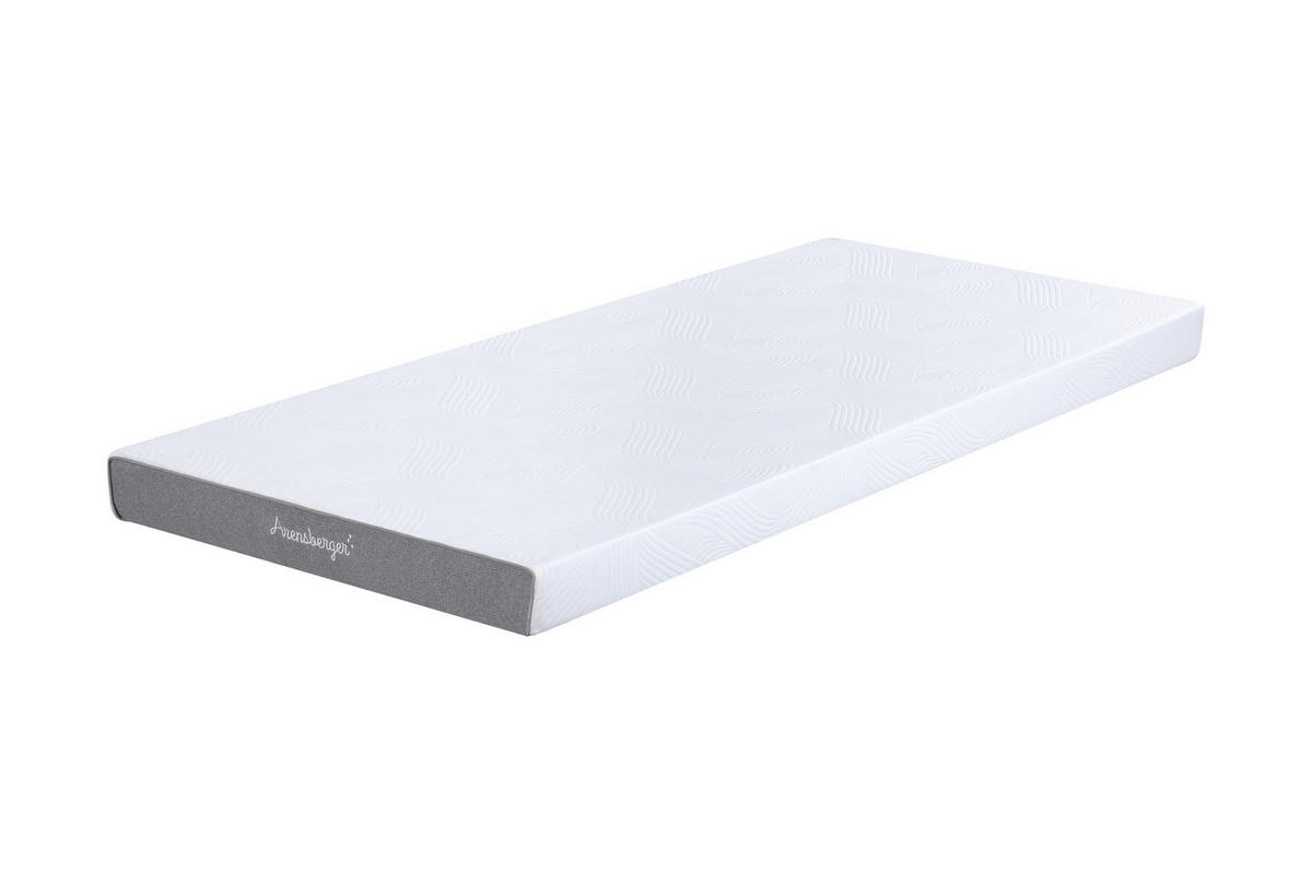 GEL-MATRATZE LINA, Höhe 11cm, 140x200cm - Weiß, Textil (140/200cm) - Arensberger