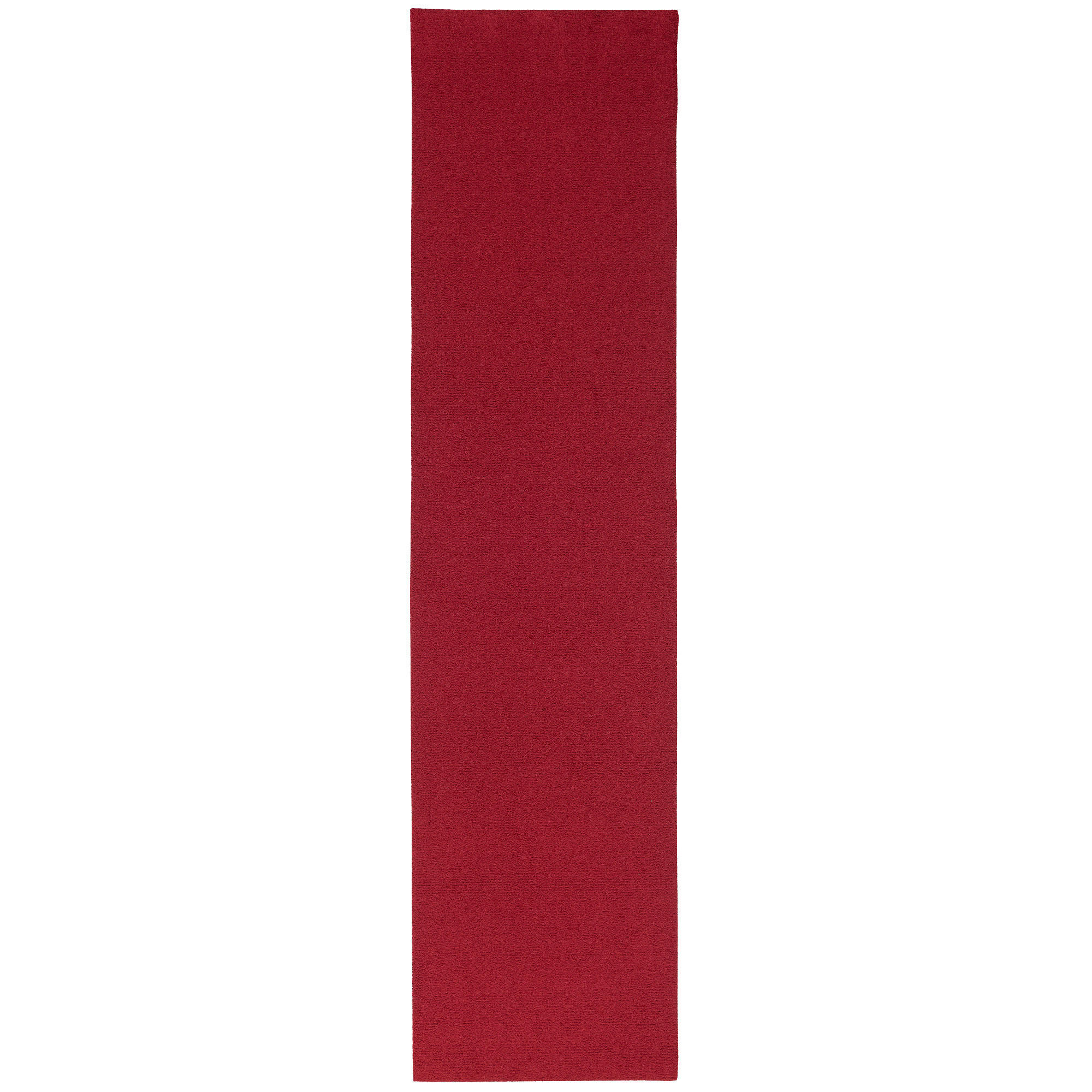 LUXUS LÄUFER HOCHFLOR SHAGGY TEPPICH VELVET - Weinrot, Textil (80/240cm) - Snapstyle