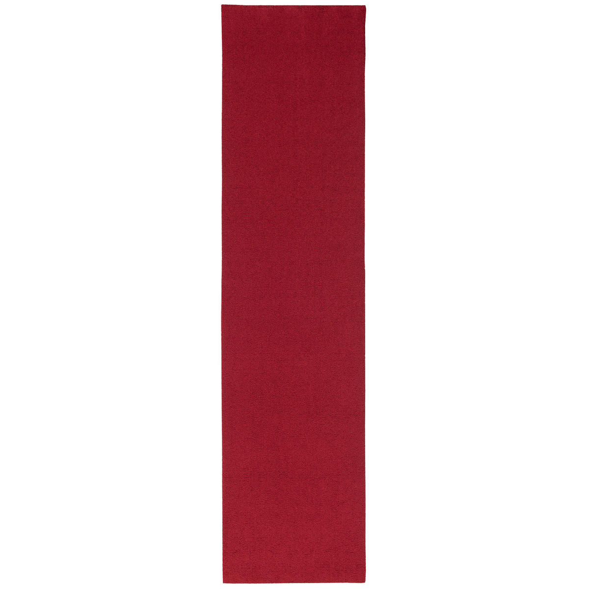 LUXUS LÄUFER HOCHFLOR SHAGGY TEPPICH VELVET - Weinrot, Textil (80/240cm) - Snapstyle