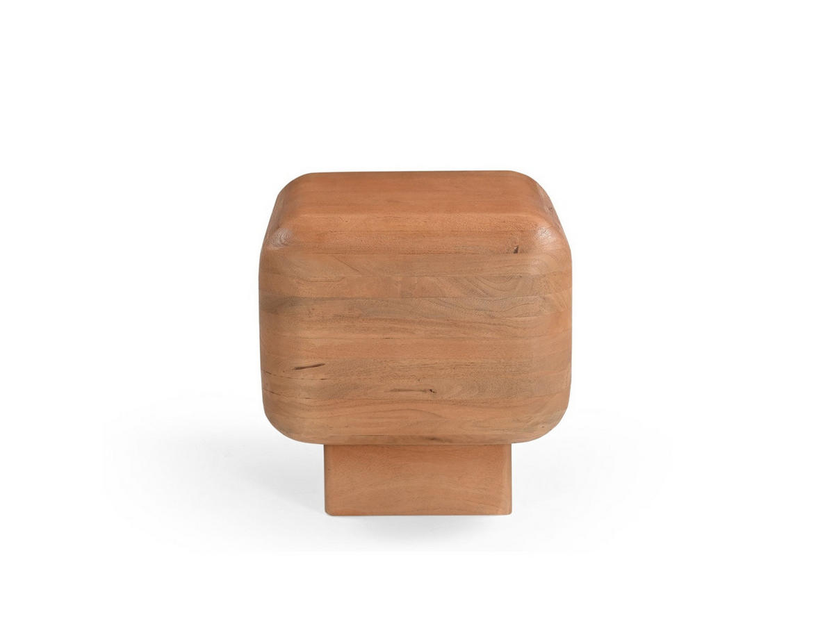 COUCHTISCH Fedde Mangoholz 45 cm / 45 cm Natur - Naturfarben, Holz (45/45/45cm) - Villa Möbel