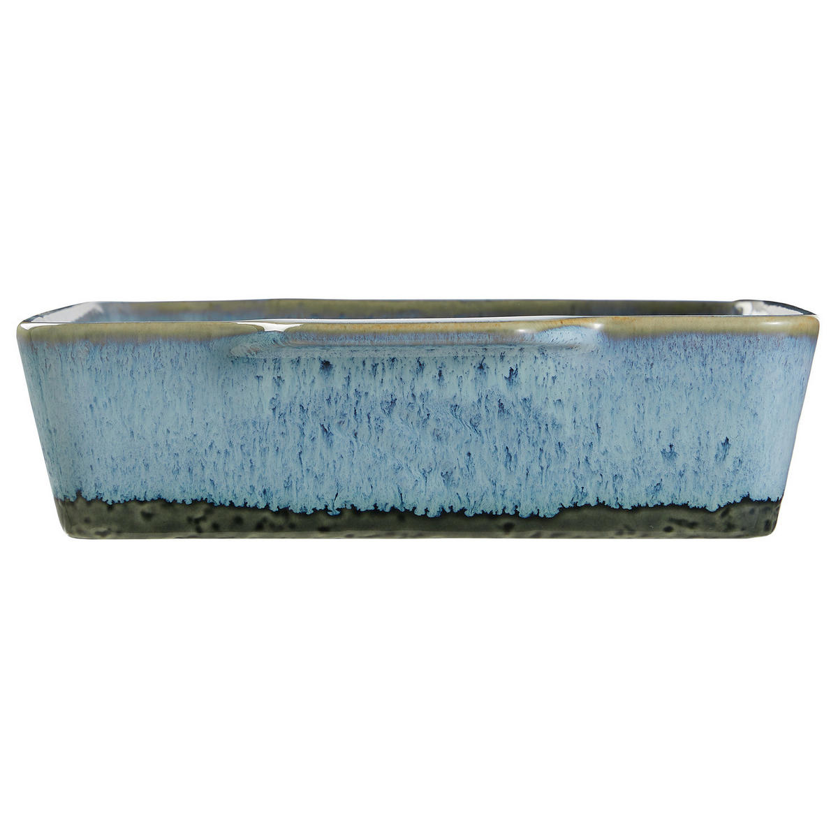 AUFFLAUFFORM Portimao - Blau, Keramik (26/22/6cm) - BUTLERS
