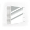 BADSPIEGELSCHRANK Fynn Weiß 79.6 x 64 cm - Weiß, Holzwerkstoff (79.6/64/21.2cm) - Vicco