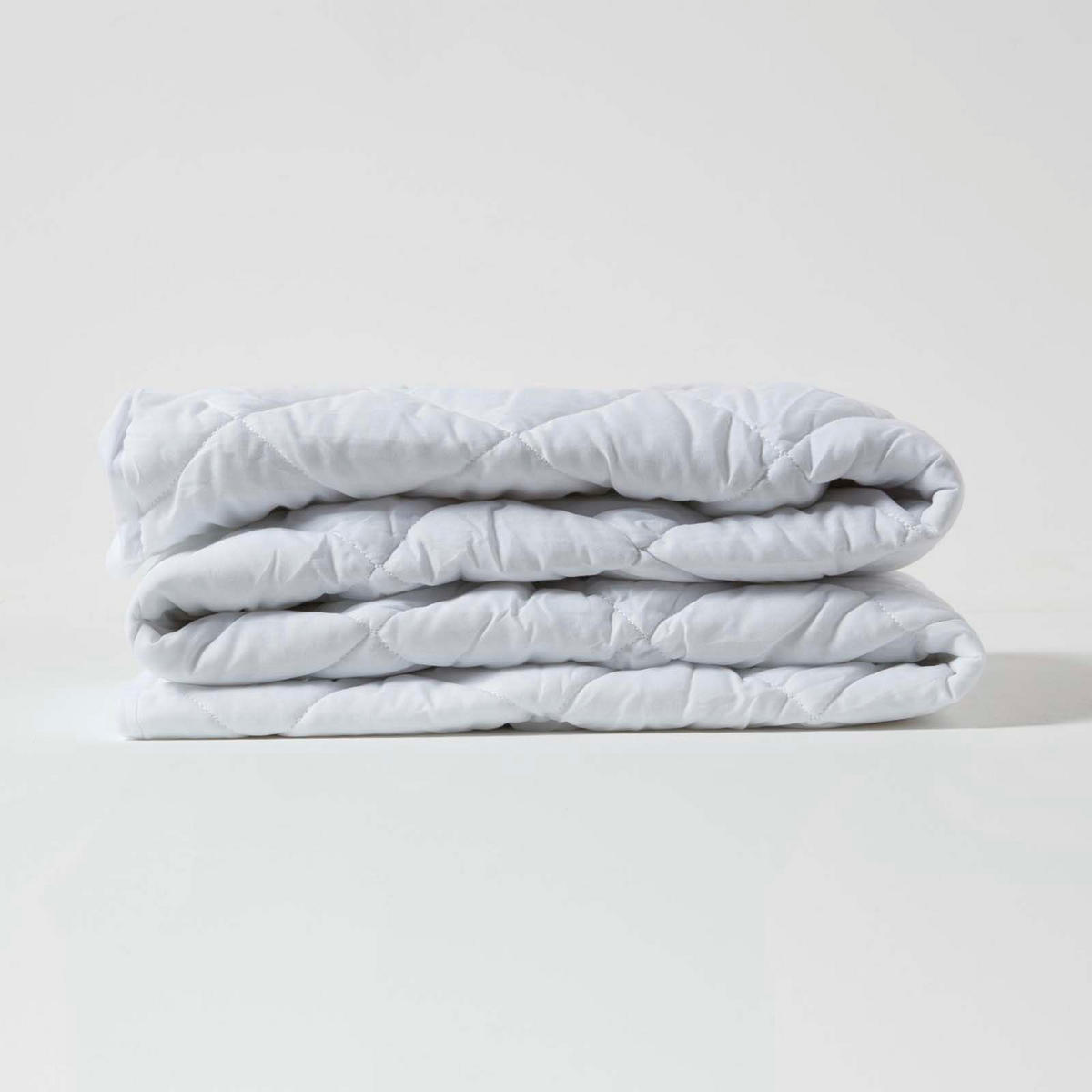 MATRATZENSCHONER wasserdicht & gepolstert, 160/200 cm - Weiß, Textil (160/200cm) - Homescapes