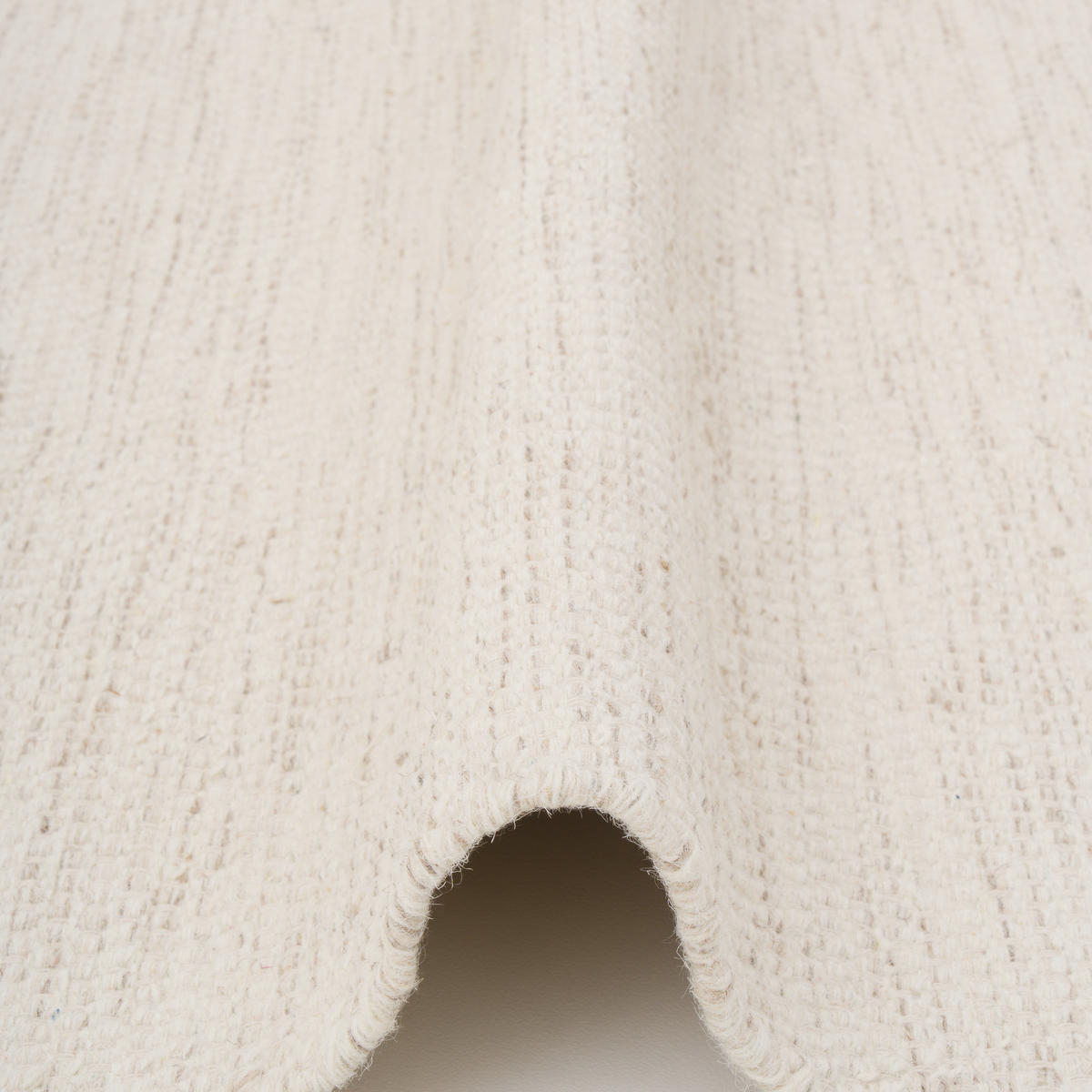 NATUR TEPPICH WOLLE KIRUNA - Beige, Naturmaterialen (70/130cm) - Pergamon