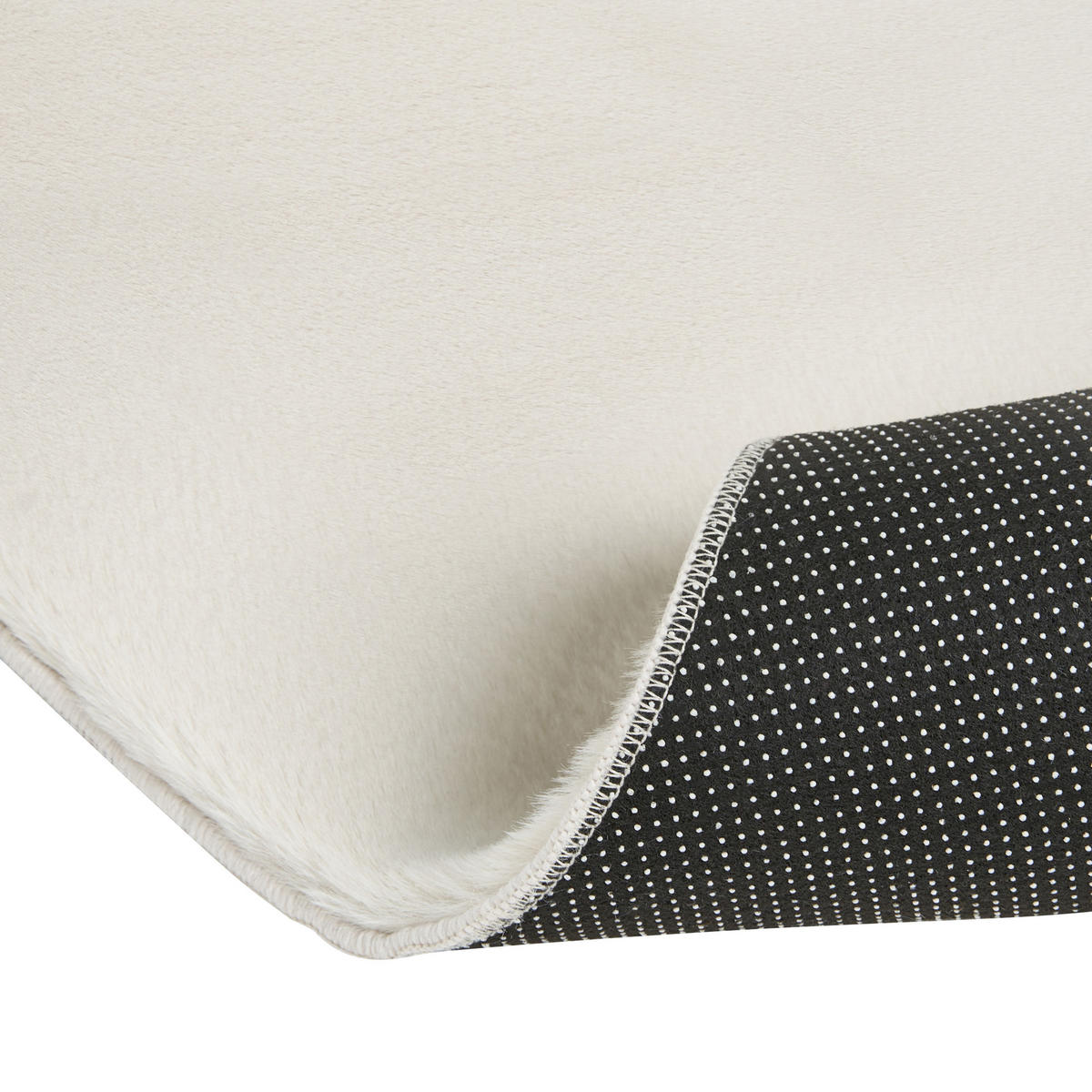 KOBEREC Světle béžový 160/230 cm Tangra - béžová, plast (160/230cm) - Beliani