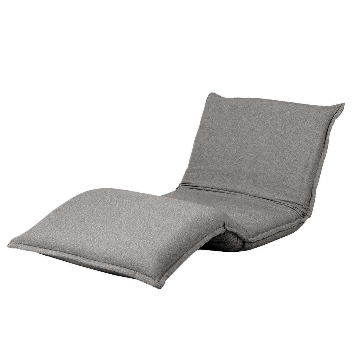 SCHLAFSESSEL - Grau, Textil/Metall (100/73/85cm) - home24