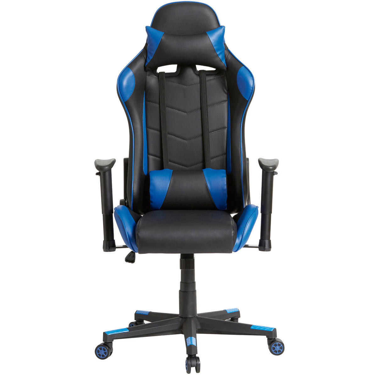 DREHSTUHL Gaming Professioneller Blau - Blau, Fell (70/127/70cm) - VS Venta-stock