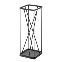 SCHIRMSTÄNDER Nine schwarz 17/45/17 cm - Schwarz, Metall (17/45/17cm) - Yamazaki