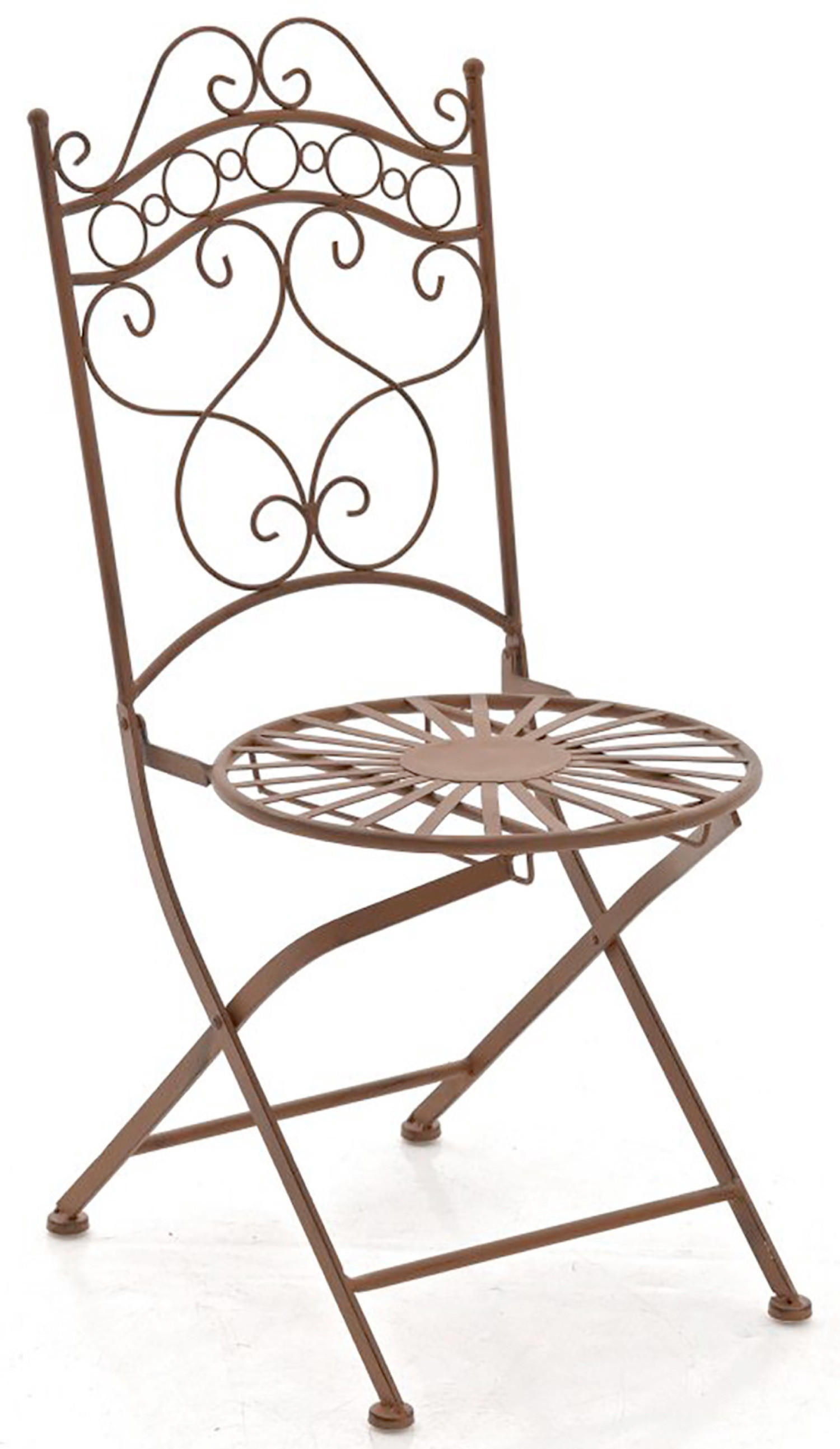 SITZGRUPPE Indi antik braun - Braun, Metall - TPFGarden