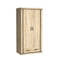 KLEIDERSCHRANK Dallas D-20 Eiche Sonoma - Sonoma Eiche, Holzwerkstoff (97/192/59cm)