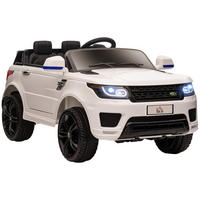 ELEKTRO-KINDERAUTO DE-13048 2 Motoren Weiß - Weiß, Kunststoff (110/68/52cm) - ComfortXL