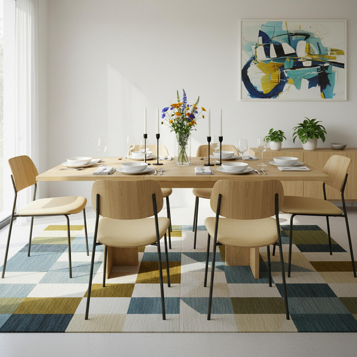 ESSTISCH ausziehbar 140-180 x 80 cm Eiche-Optik - Sonoma Eiche, Holzwerkstoff (80/180/75cm) - Urban Meuble