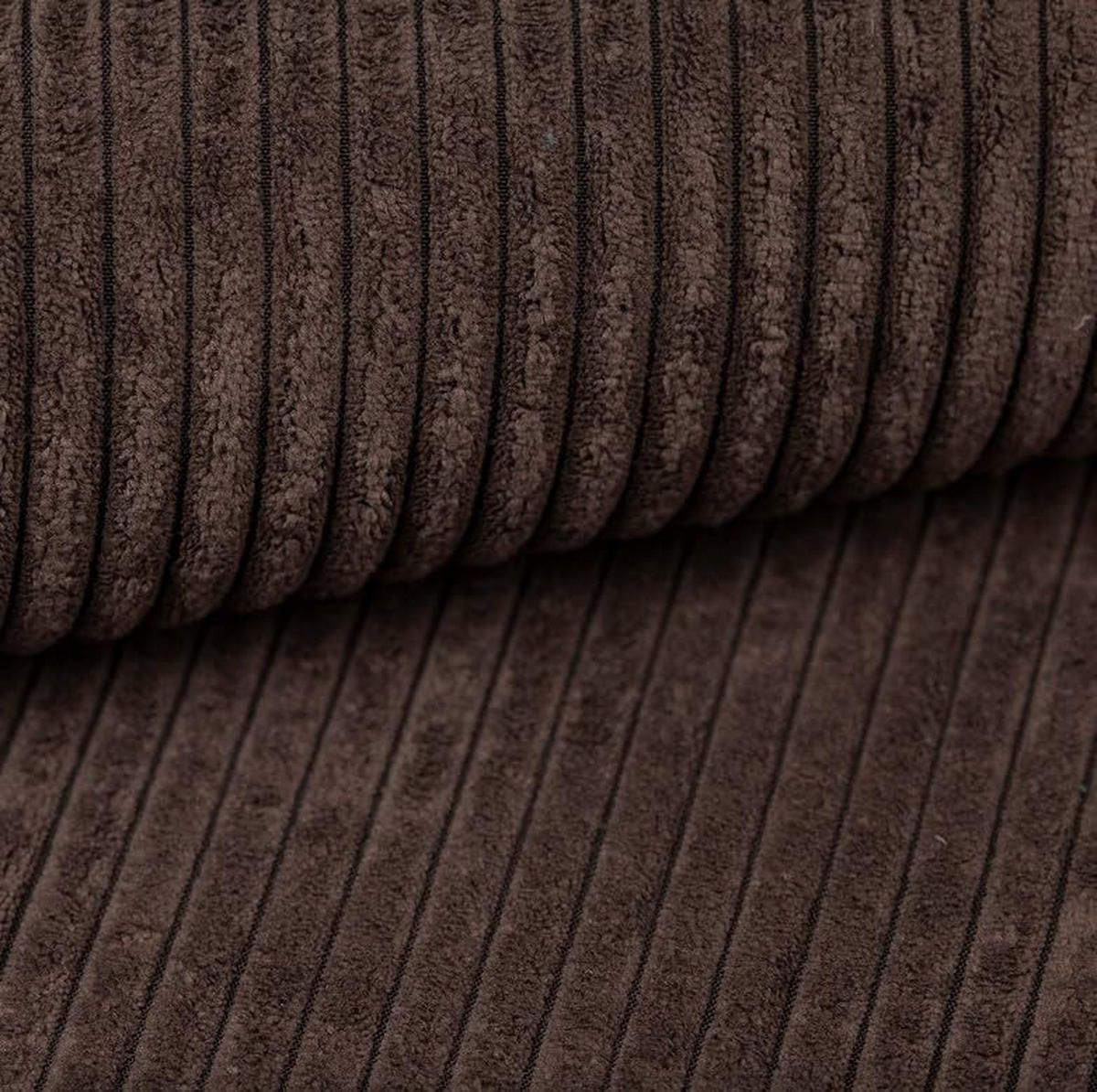 ECKSOFA Poso XXL U-förm, Schlaffunktion, weiche Kissen, Bettkasten, hochwertige Polsterung, lose Rückenkissen, freistehend, 377x143x83 cm Brown - Braun, Holz/Textil (377/83/143cm) - DomoHome