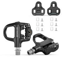 KLICKPEDALE für Rennrad Set mit verstellbarer Spannung und breiter Plattform - Schwarz, Kunststoff (8.7/1.5/10.3cm)