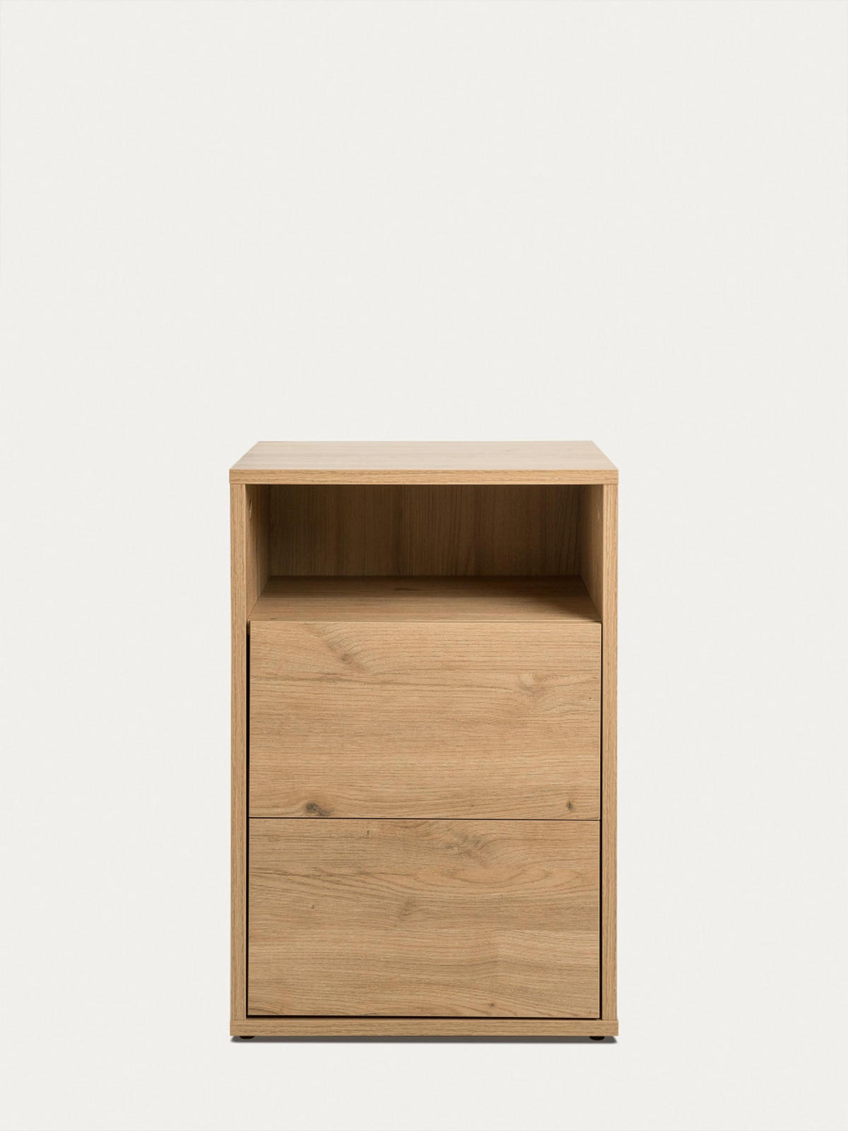 NACHTTISCH Hegas Natur 42 cm x 62.3 cm - Braun, Holzwerkstoff (42/62/40cm) - Kenay Home