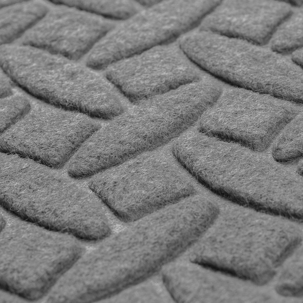 FUSSMATTE 60 x 40 cm, grau - Grau, Kunststoff (60/40cm) - KADAX