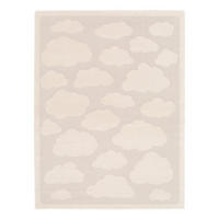 TEPPICH Design Relief-Effekt beige - Beige, Textil (160/213cm) - AFK Living