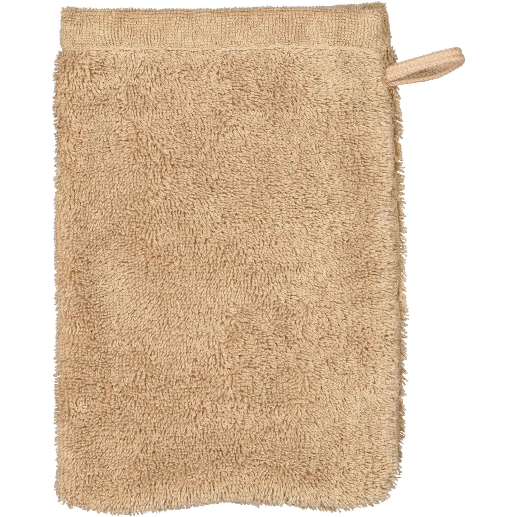 WASCHLAPPEN LIFE STYLE UNI 7007 CARAMEL - 346 - Beige, Textil (16/22cm) - Cawoe