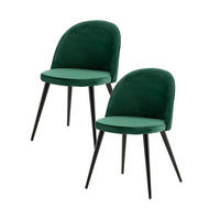 STUHL 2er-Set grün - Grün, Textil (50/77/57cm) - ebuy24