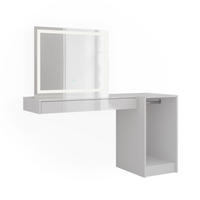 TOALETNÍ STOLEK Sherry Bílá - bílá, kompozitní dřevo (100/12/40.1cm) - Vicco