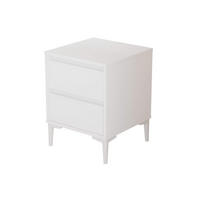 NACHTTISCH 45/45/58,5 cm - Weiß, Holz (45/58.5/45cm) - Mobili Rebecca