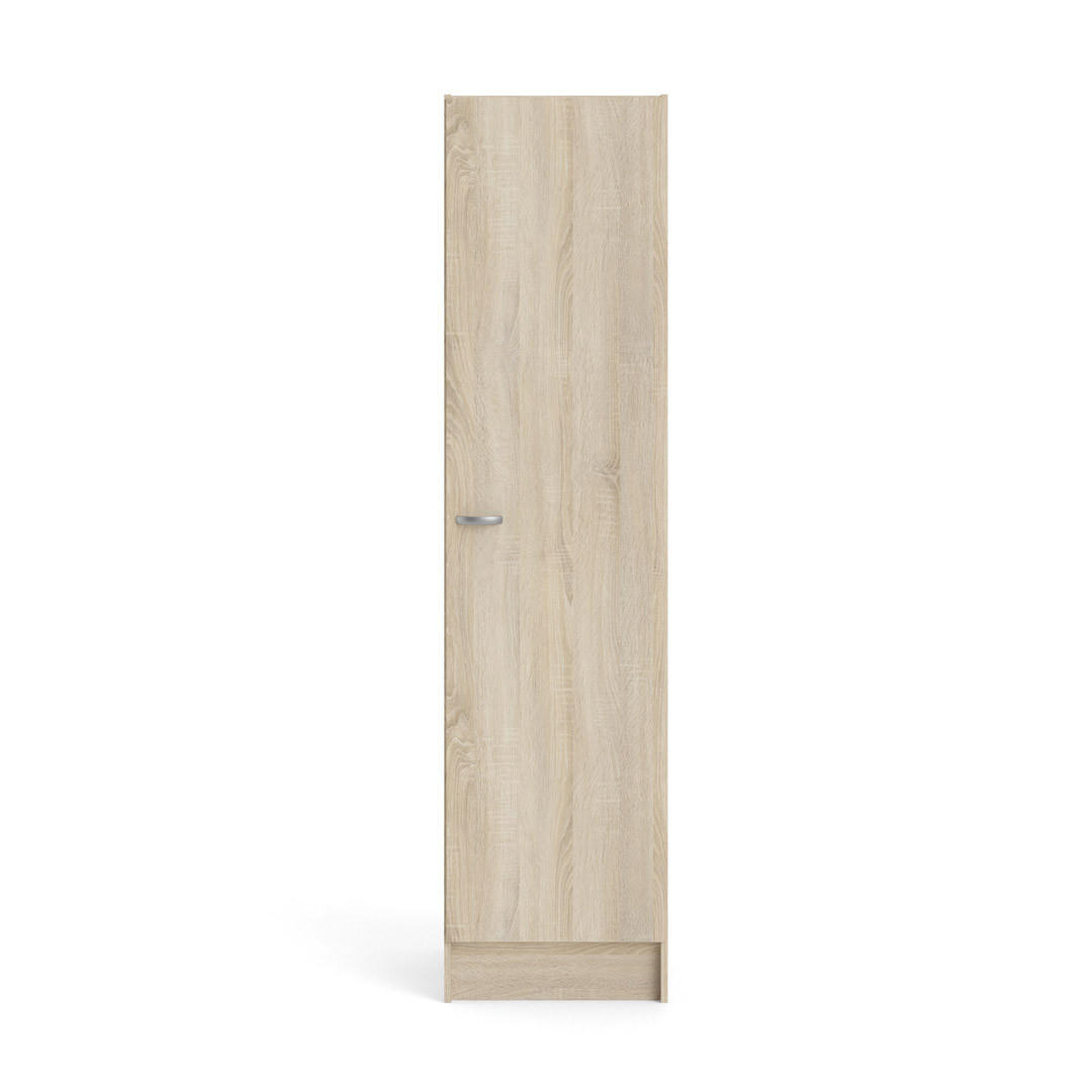 KLEIDERSCHRANK Eiche Dekor - Eiche Wotan, Holzwerkstoff (50/200/48cm) - ebuy24