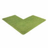 ECKBADEMATTE PARIS - Grün, Textil (100/100cm) - WohnDirect